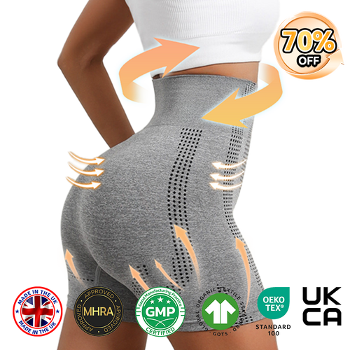 【Official Brand Store】🍷Seurico™🍷 Tourmaline Energy Shaping Shorts, Breathable Skin - friendly Fabric, Reshape Your Graceful Figure and Protect Your Health Beauty💖