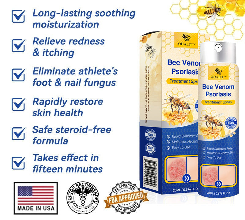 🔥ODALIT™ PsoriaHeal psoriasis Spray pro(🔥 60% off bundle purchase last day limited 🔥)