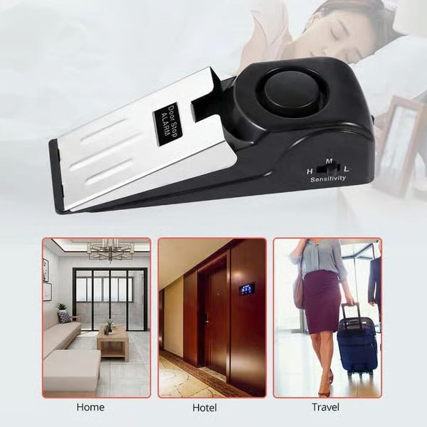 ✨ Limited Time Offer! 🔒 Portable Door Stop Security Alarm – Protect Anywhere, Anytime! 🚪