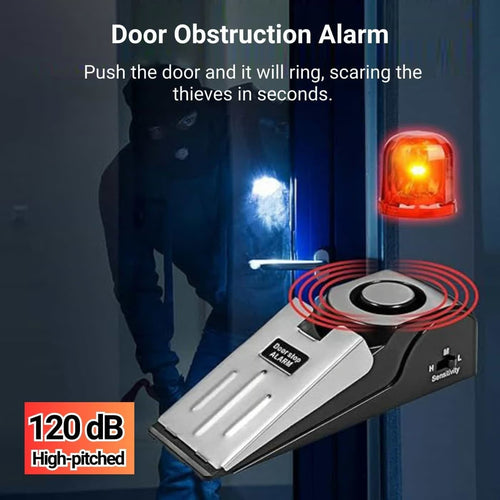 ✨ Limited Time Offer! 🔒 Portable Door Stop Security Alarm – Protect Anywhere, Anytime! 🚪