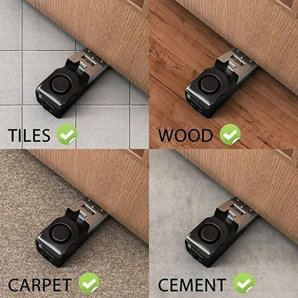 ✨ Limited Time Offer! 🔒 Portable Door Stop Security Alarm – Protect Anywhere, Anytime! 🚪