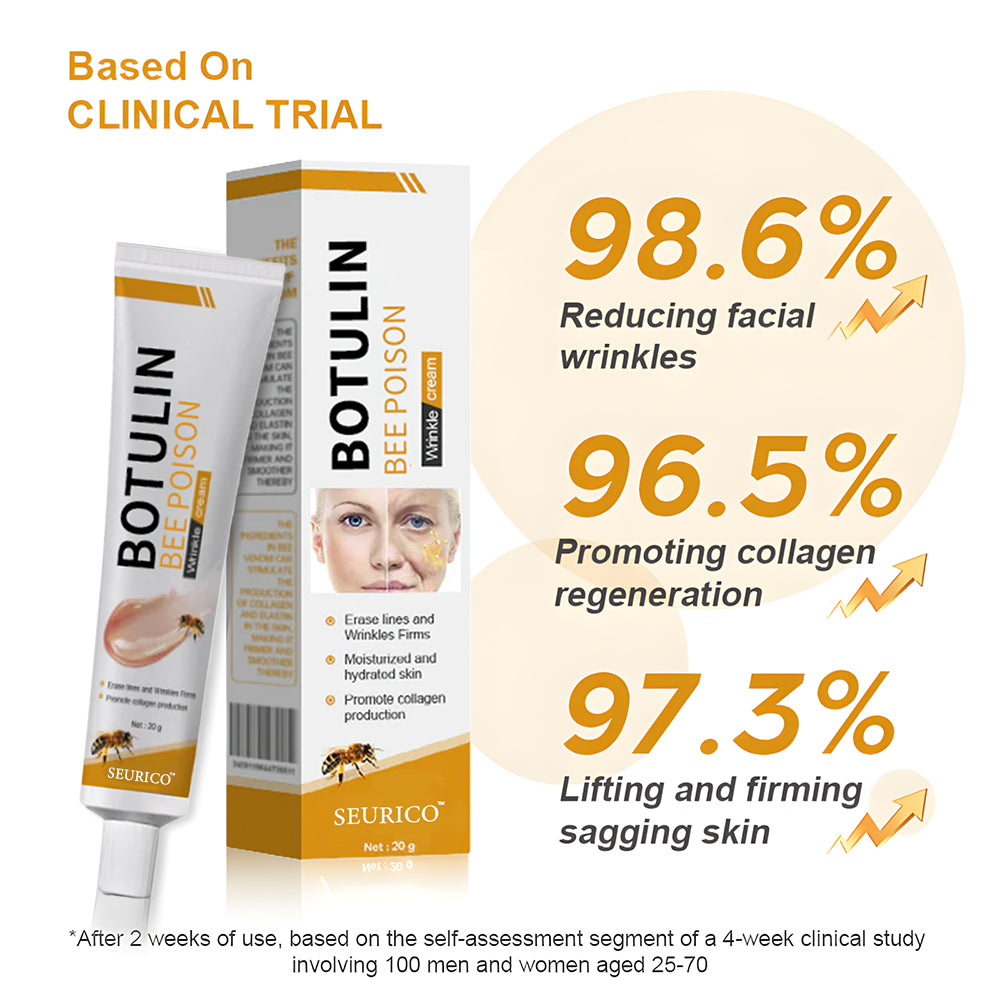 Seurico™ Botulin Bee Venom Wrinkle Removal cream- LAST DAY 75% OFF🔥