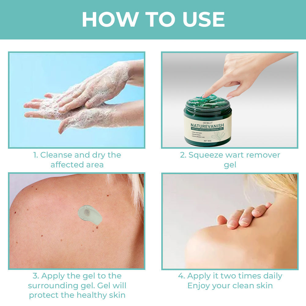 Seurico™ NatureVanish™ – Natural Mole, Skin Tag & Dark Spot Remover Gel