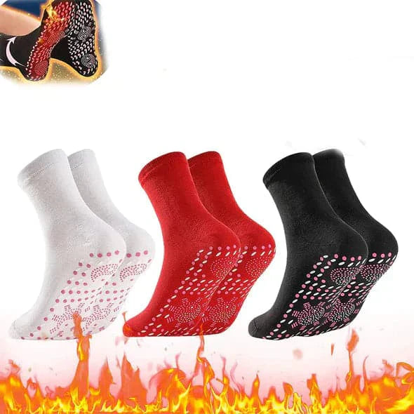 Zakdavi™ HeatFit Compression Socks Self-heating comfort meets body-sculpting power