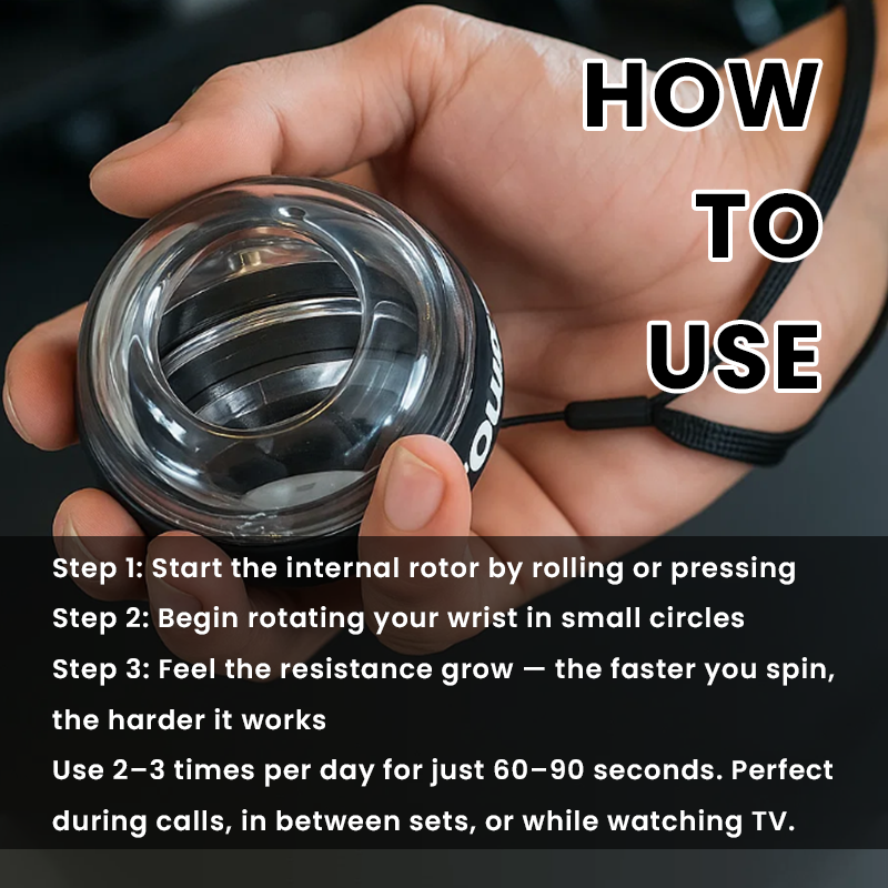 💪 ODEIUN™ Wrist Power Ball – Build Strength, Anytime, Anywhere!