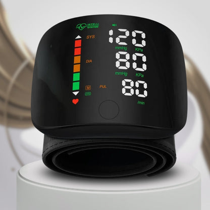 ⌚Automatic Wrist Blood Pressure Monitor™ - Large Backlit Display, Adjustable Cuff, Voice Reporting, Storage Case | Clinically Validated, Portable & Easy-to-Read