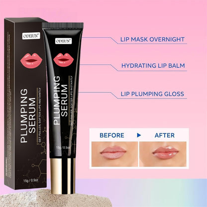 ODEIUN™  Naturally Fuller Lips|et Naturally Plump, Kissable Lips – No Injections Needed! 💋