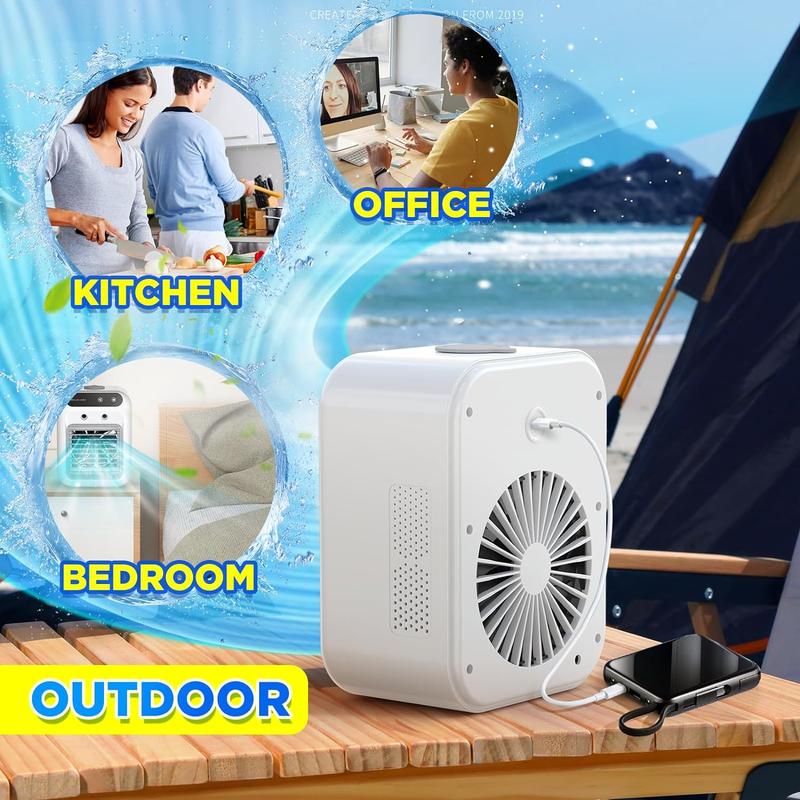 ❄️ ODEIUN™ Mini Chill Air Cooler – Stay Cool Anytime, Anywhere!