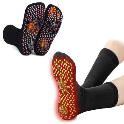 Zakdavi™ HeatFit Compression Socks Self-heating comfort meets body-sculpting power