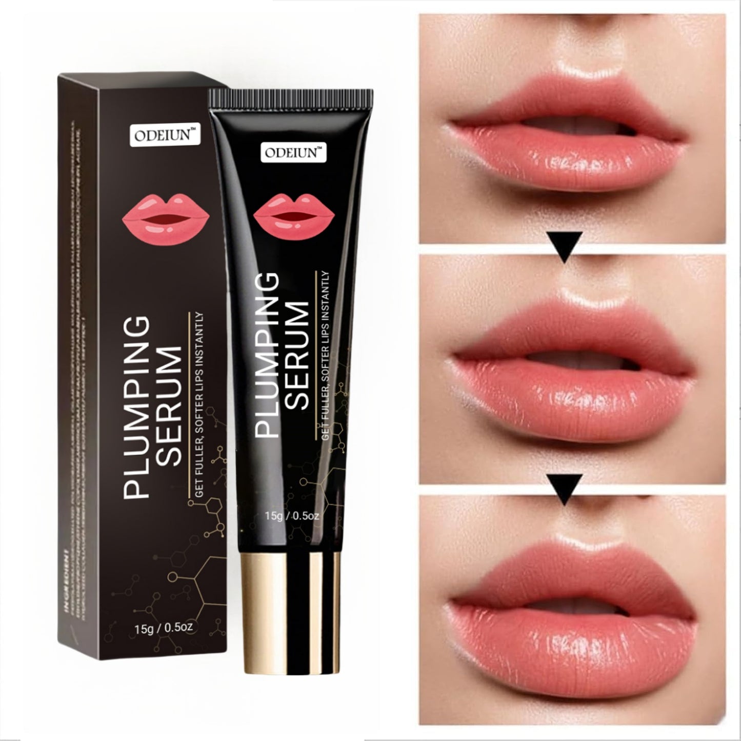 ODEIUN™  Naturally Fuller Lips|et Naturally Plump, Kissable Lips – No Injections Needed! 💋