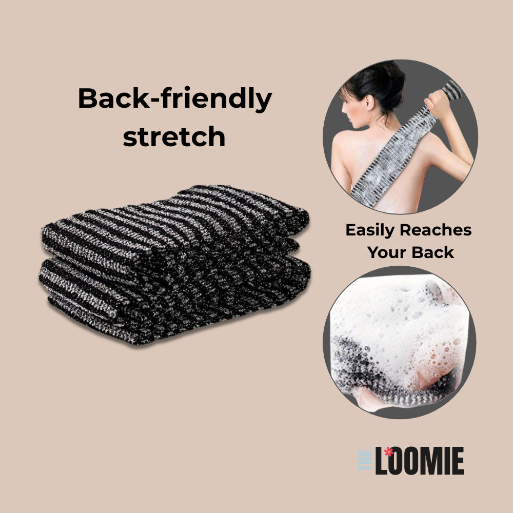Zakdavi™ Japanese Exfoliating Shower Towel – Deep Clean & Silky Smooth Skin 🛁