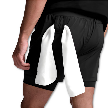 Seurico™ UltraDry Performance Running Shorts (2-in-1 Design)
