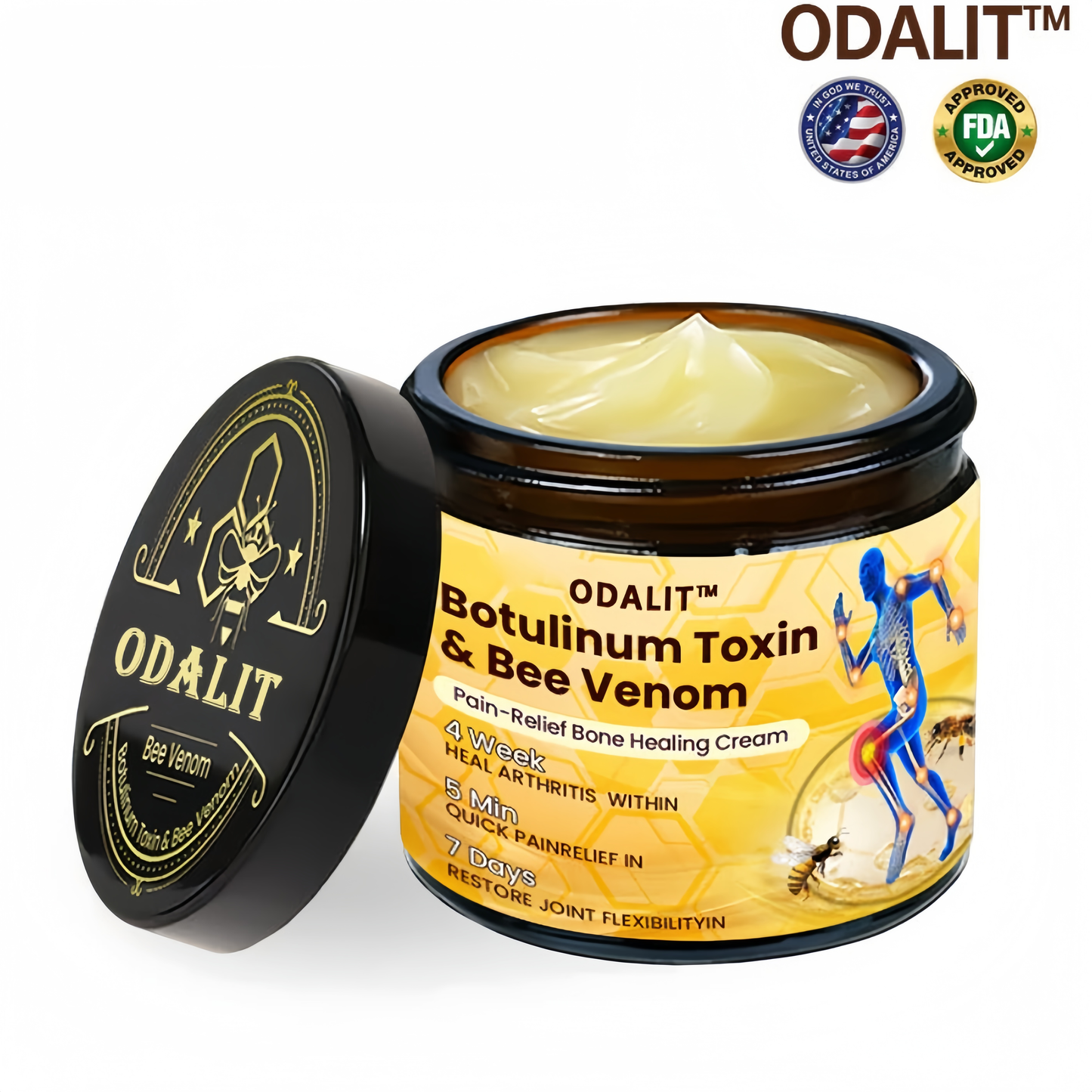 🎁Flash Sale - ODALIT™ Botulinum Toxin & Bee Venom Pain-Relief Bone Healing Cream