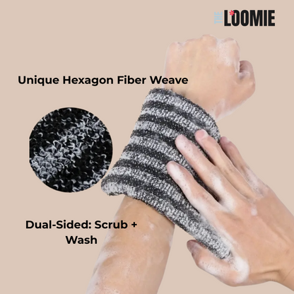 Zakdavi™ Japanese Exfoliating Shower Towel – Deep Clean & Silky Smooth Skin 🛁