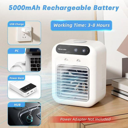 ❄️ ODEIUN™ Mini Chill Air Cooler – Stay Cool Anytime, Anywhere!