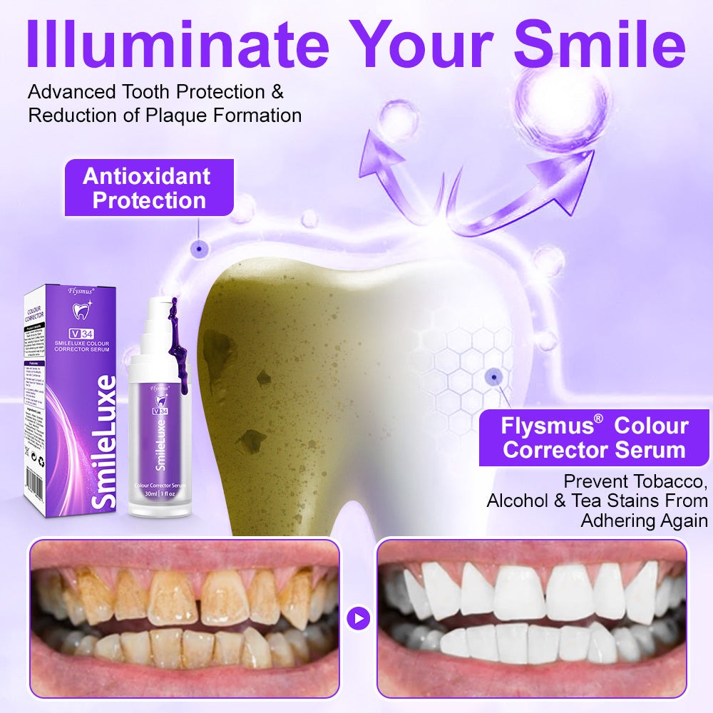 💫🦷𝐒𝐆𝐒 𝐔𝐊 𝐓𝐞𝐬𝐭𝐞𝐝 | 𝐅𝐥𝐲𝐬𝐦𝐮𝐬® 𝐂𝐨𝐥𝐨𝐮𝐫 𝐂𝐨𝐫𝐫𝐞𝐜𝐭𝐨𝐫 𝐒𝐞𝐫𝐮𝐦 — Clinically proven to gently remove stains, whiten teeth, and restore natural brightness in just 3 days — safe for sensitive teeth and enamel