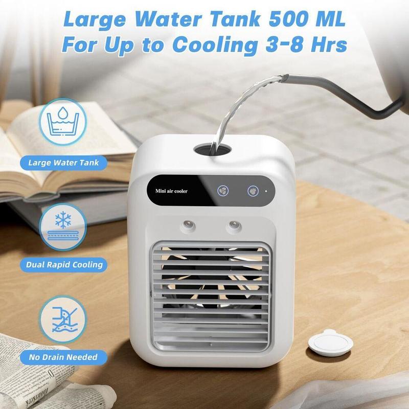 ❄️ ODEIUN™ Mini Chill Air Cooler – Stay Cool Anytime, Anywhere!