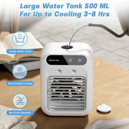 ❄️ ODEIUN™ Mini Chill Air Cooler – Stay Cool Anytime, Anywhere!