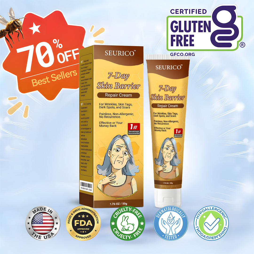 🔥Limited Time Offer-Seurico™ 7-Day Skin Barrier Repair Cream -Sensitive Skin Emergency Fix – 72h Calming + 7-Day Barrier Repair ✅US Dermatologist Approved