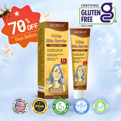 🔥Limited Time Offer-Seurico™ 7-Day Skin Barrier Repair Cream -Sensitive Skin Emergency Fix – 72h Calming + 7-Day Barrier Repair ✅US Dermatologist Approved