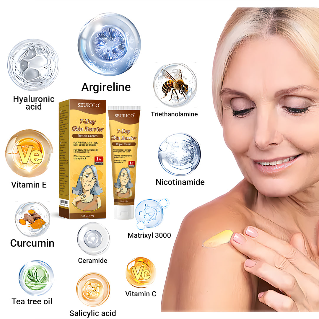 🔥Limited Time Offer-Seurico™ 7-Day Skin Barrier Repair Cream -Sensitive Skin Emergency Fix – 72h Calming + 7-Day Barrier Repair ✅US Dermatologist Approved
