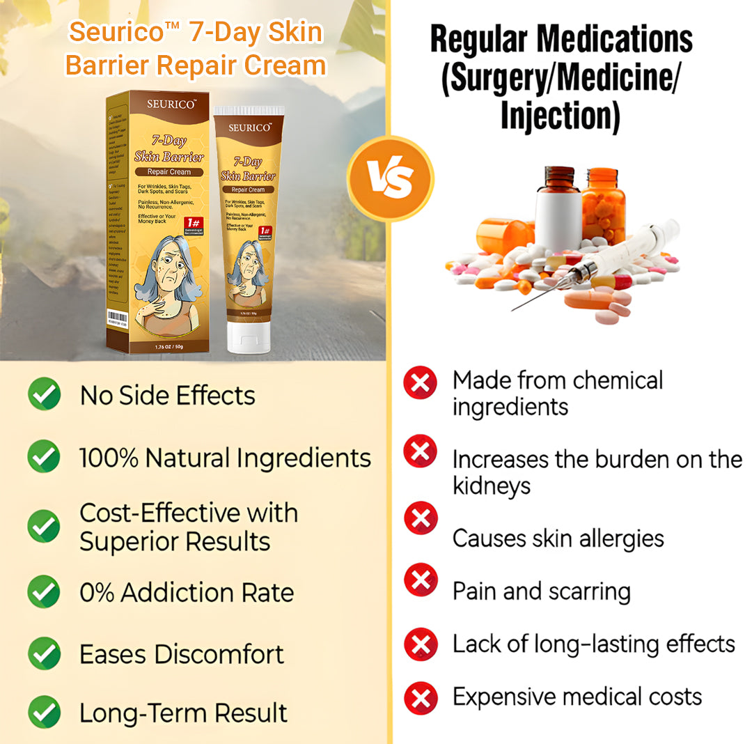 🔥Limited Time Offer-Seurico™ 7-Day Skin Barrier Repair Cream -Sensitive Skin Emergency Fix – 72h Calming + 7-Day Barrier Repair ✅US Dermatologist Approved