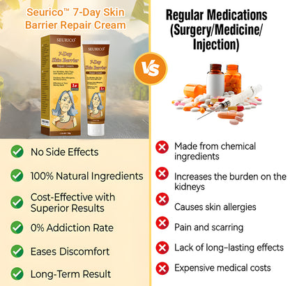 🔥Limited Time Offer-Seurico™ 7-Day Skin Barrier Repair Cream -Sensitive Skin Emergency Fix – 72h Calming + 7-Day Barrier Repair ✅US Dermatologist Approved