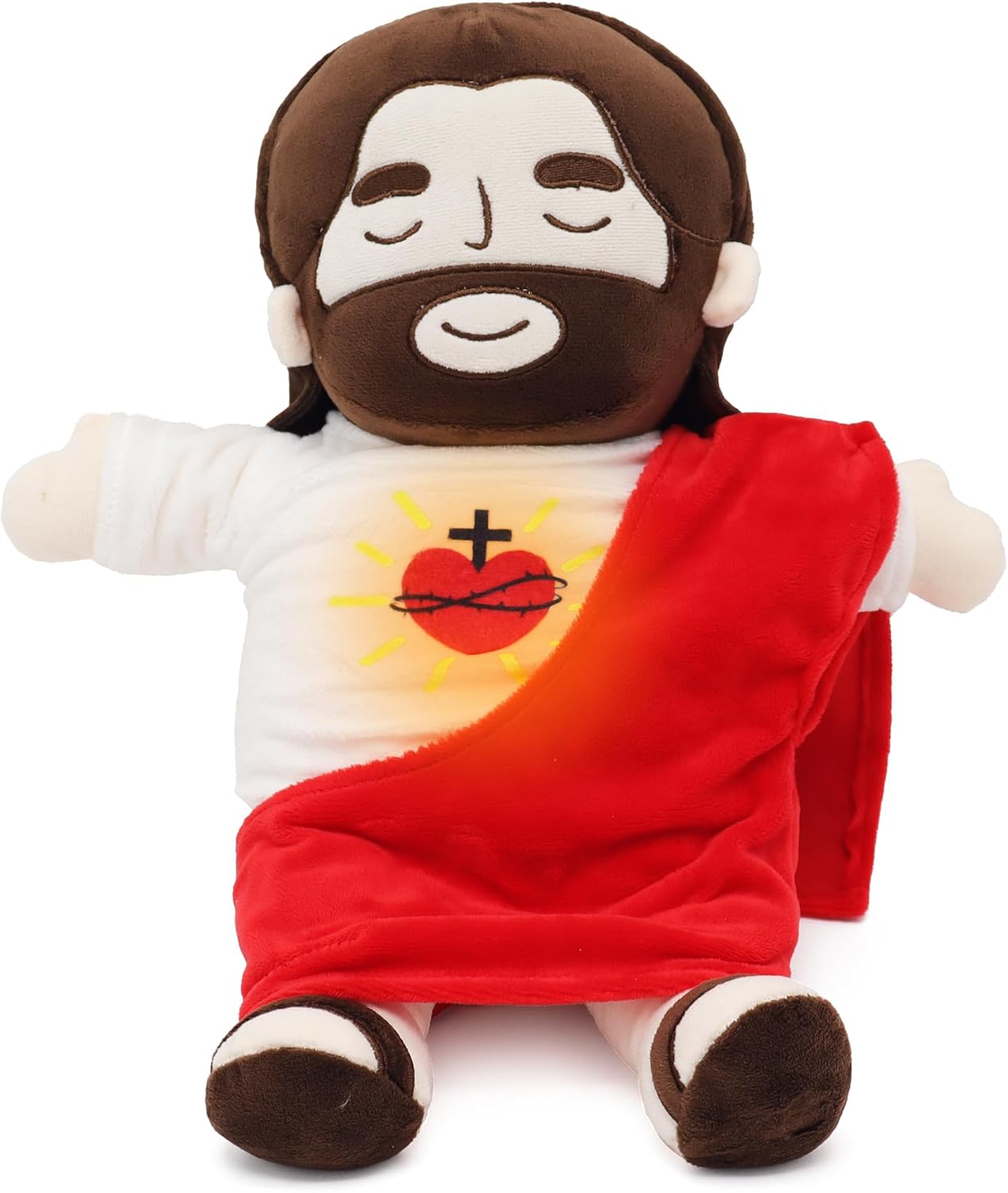 The Breathing Jesus Plush Doll