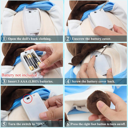 The Breathing Jesus Plush Doll