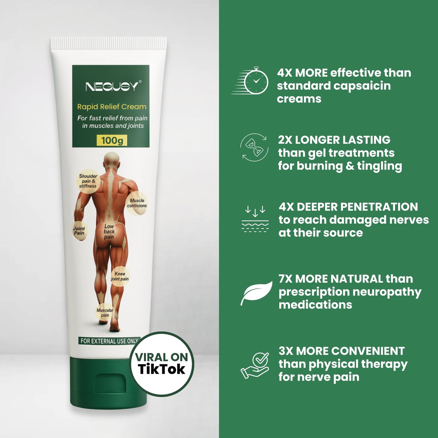 Rapid Nerve Relief Cream – Doctor-Recommended Formula for Peripheral Nerve Relief