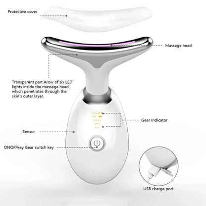 Seurico™ Light Therapy Facial & Neck Lift Device