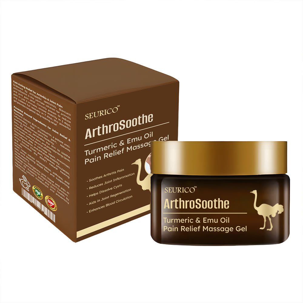 Seurico™ Turmeric & Emu Oil Joint Pain Relief Massage Gel