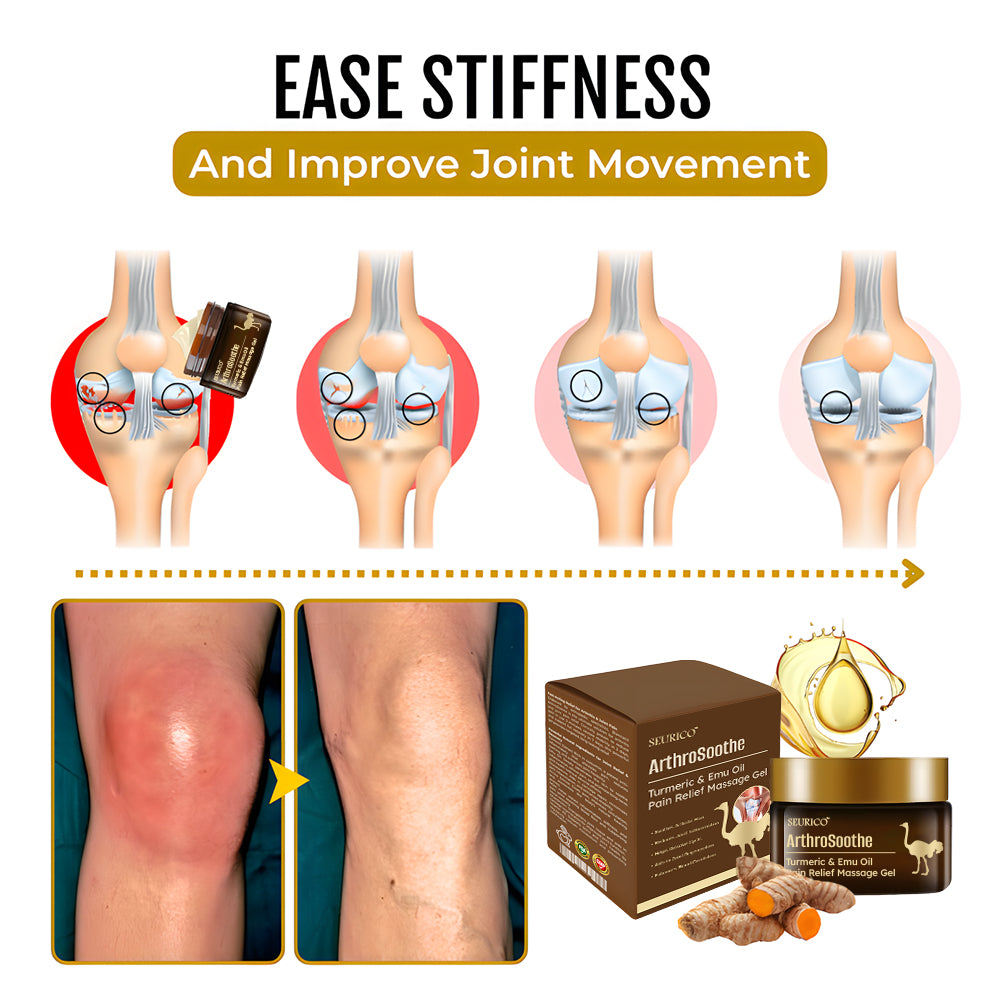 Seurico™ Turmeric & Emu Oil Joint Pain Relief Massage Gel