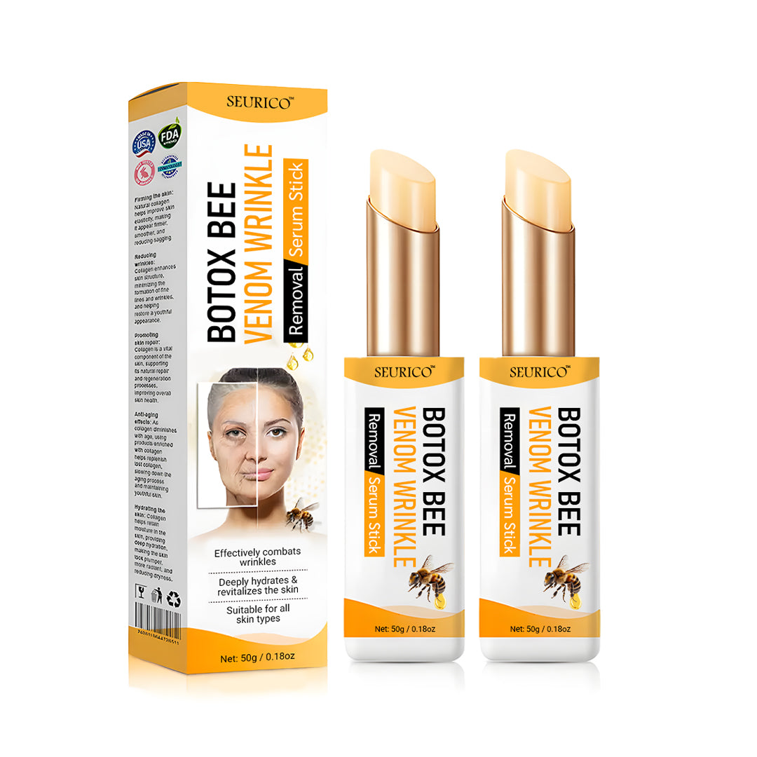 Seurico™ Bee Venom Wrinkle Lift Stick ✨ Smooth, Firm & Glow—Botox-Inspired Results Without the Injections