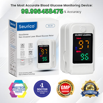 Seurico™ Next-Generation Intelligent Multifunctional Non-Invasive Laser Blood Glucose Meter