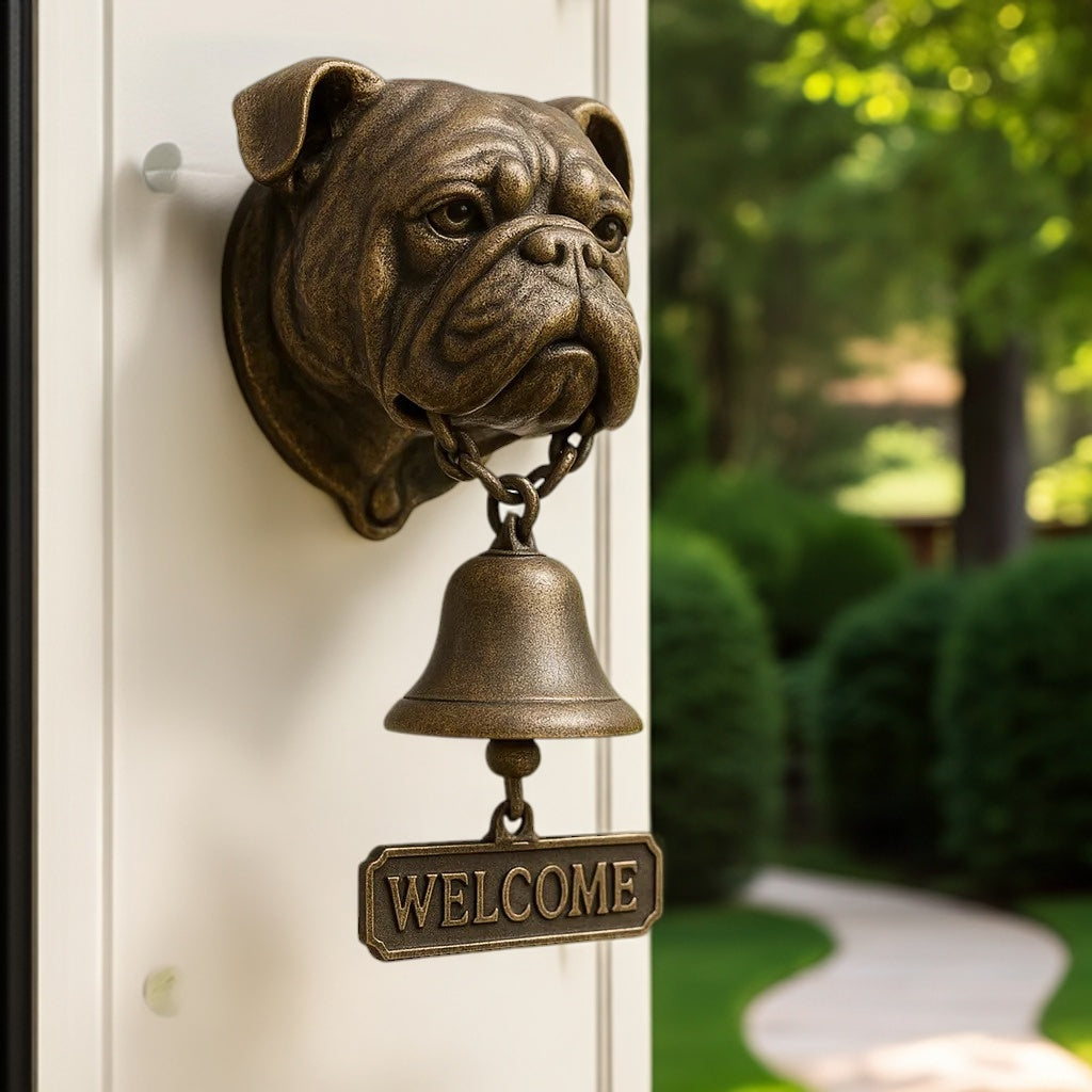 FurryKnock™ Welcome Bell Collection "Let Loyalty Ring – Where Every Knock Comes with a Wag"