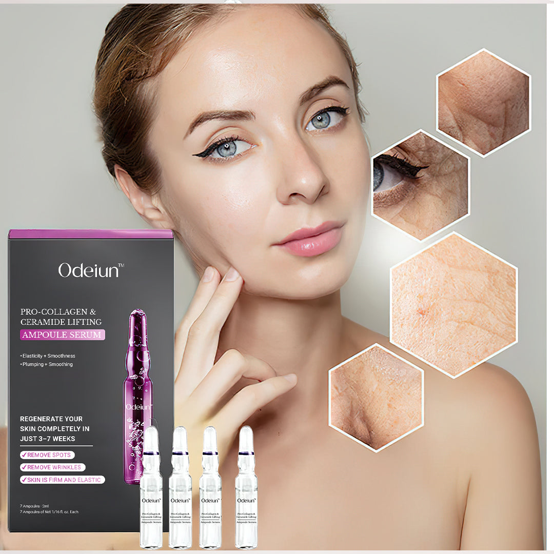 ODEIUN™ Pro-Lift Collagen Ampoule Serum💖 Turn back time without needles or pain — just glow naturally!