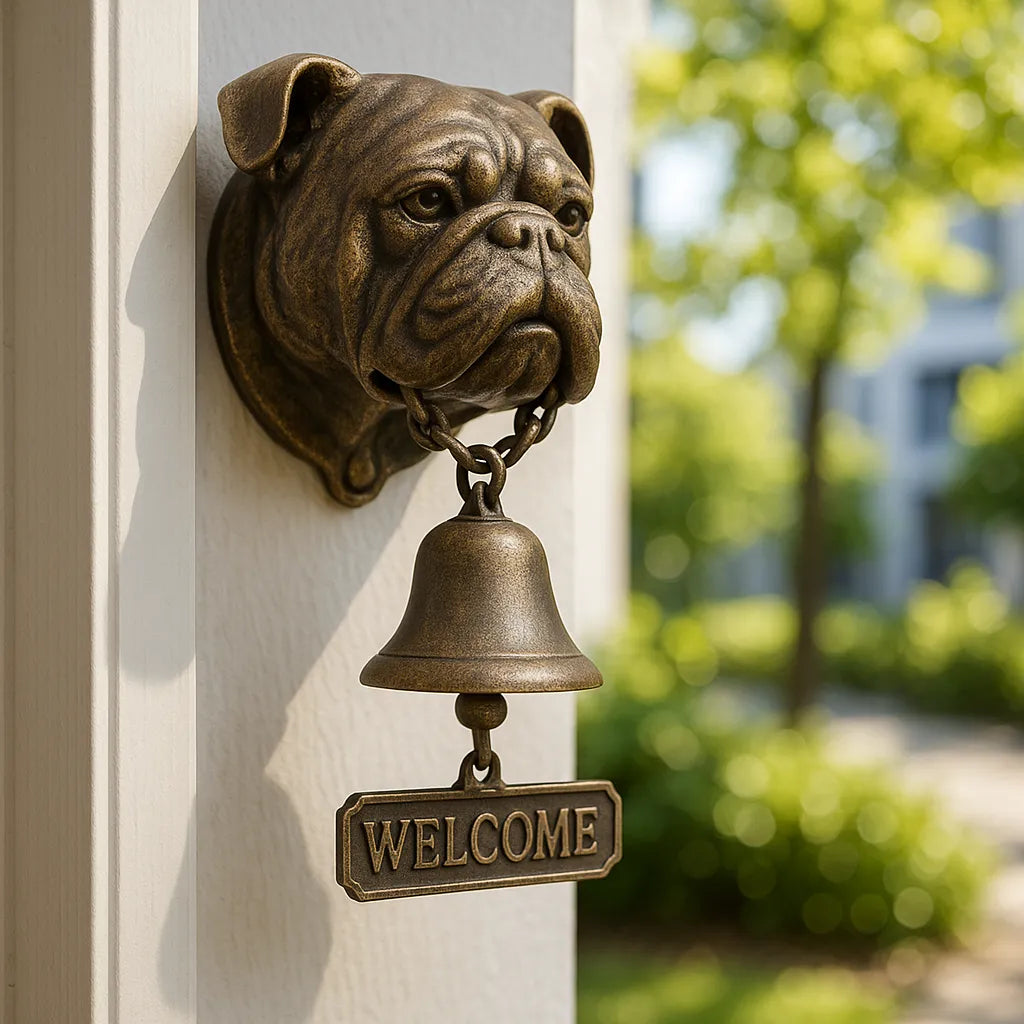 FurryKnock™ Welcome Bell Collection "Let Loyalty Ring – Where Every Knock Comes with a Wag"