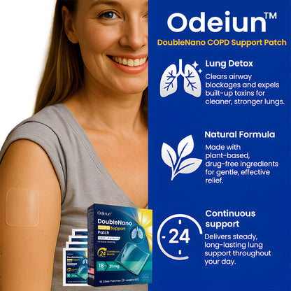 🔥 50% OFF Today | ODEIUN™ DoubleNano COPD Support Patch – Breathe Easier, Live Freer!