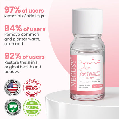 🌿 Negusy™ Dual Acid Wart & Mole Remover✅ Clinically proven ingredients