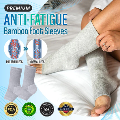 🔥Premium Anti-Fatigue Bamboo Footsleeves|Step Into Relief. Stay On Your Feet Longer. 🦶✨