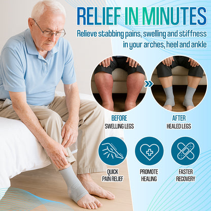 🔥Premium Anti-Fatigue Bamboo Footsleeves|Step Into Relief. Stay On Your Feet Longer. 🦶✨