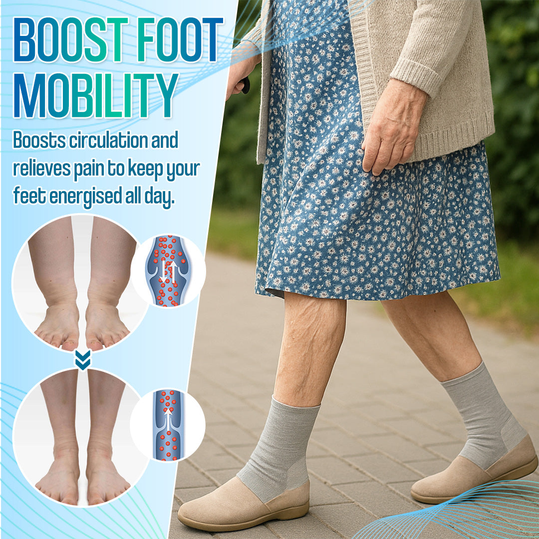 🔥Premium Anti-Fatigue Bamboo Footsleeves|Step Into Relief. Stay On Your Feet Longer. 🦶✨