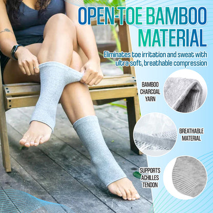 🔥Premium Anti-Fatigue Bamboo Footsleeves|Step Into Relief. Stay On Your Feet Longer. 🦶✨