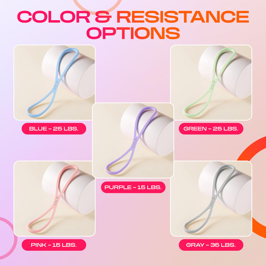 ODEIUN™ 8-Shape Resistance Band 💪 with Comfort Massage Grip