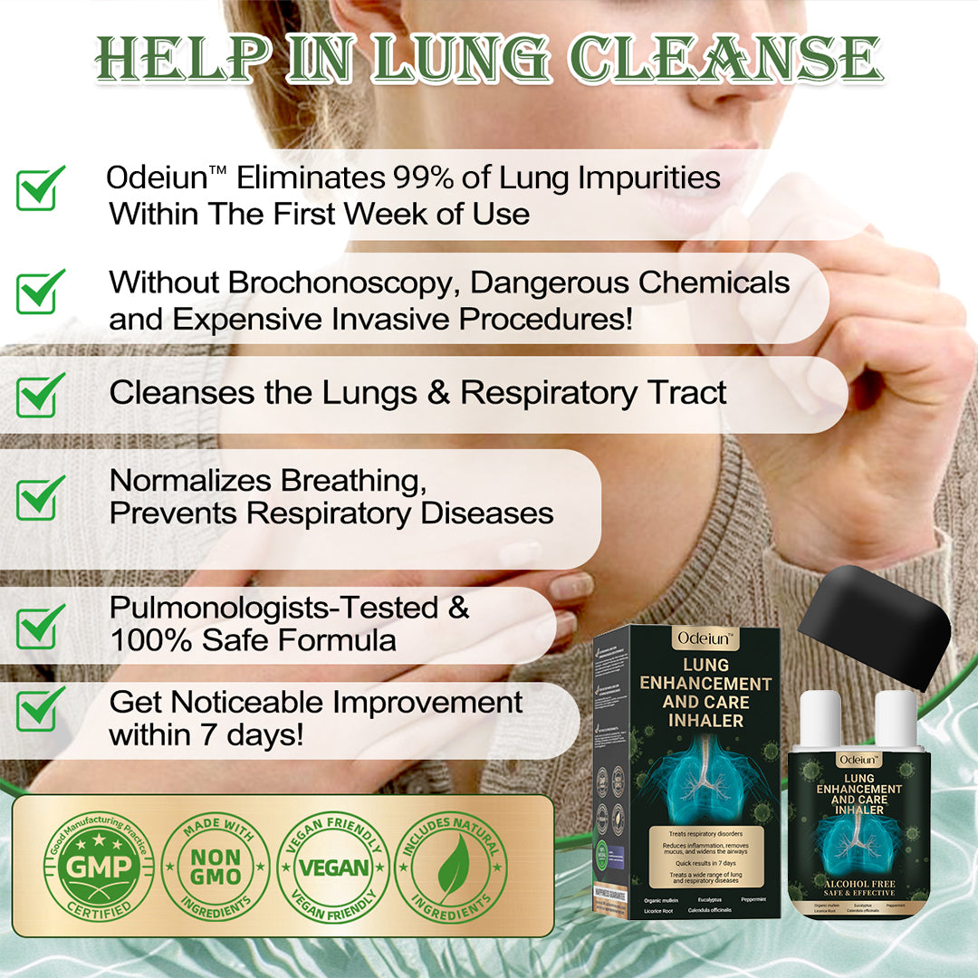 🍉ODEIUN™ Lung Care Inhaler | Specialist-Recommended for Lung Health✨