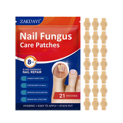 Zakdavi™ Anti-Fungal Nail Repair Patches✨ Say Goodbye to Nail Fungus in Days! 💅🍃