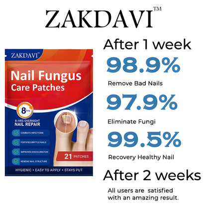 Zakdavi™ Anti-Fungal Nail Repair Patches✨ Say Goodbye to Nail Fungus in Days! 💅🍃