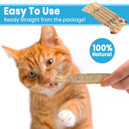 Seurico Natural Silvervine Dental Cat Chew Stick