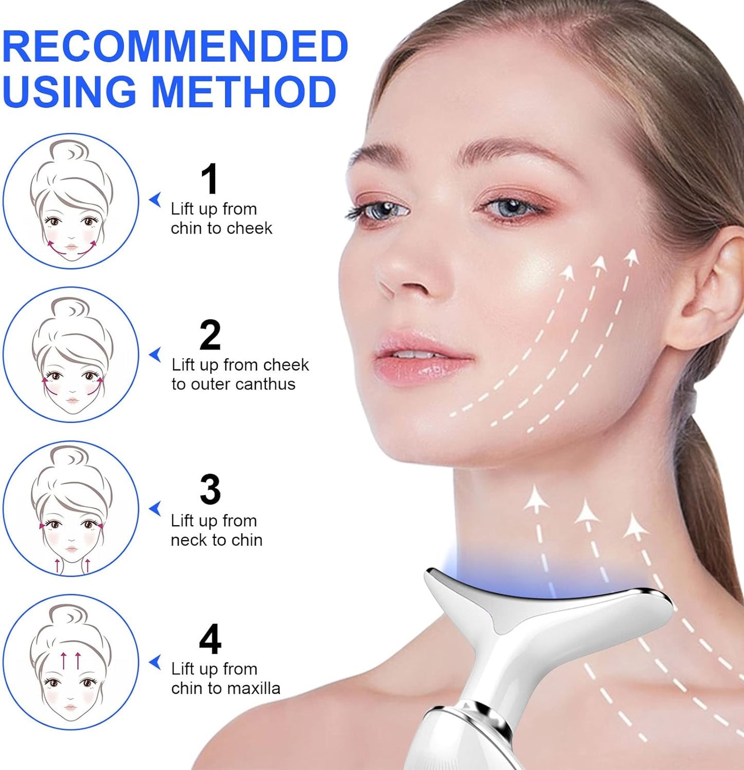 Seurico™ Light Therapy Facial & Neck Lift Device